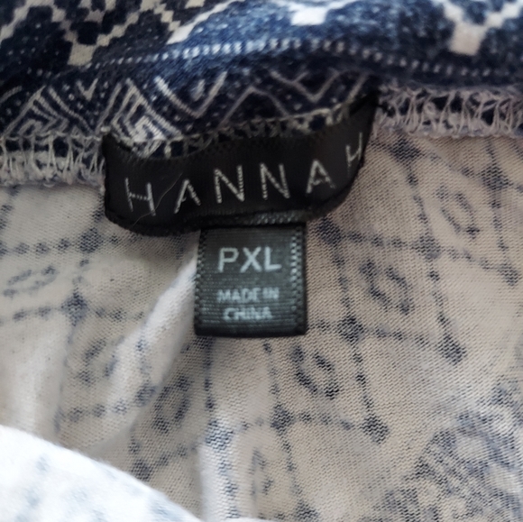 3/$25 Maxi Skirt PXL Blue/White - Picture 2 of 5